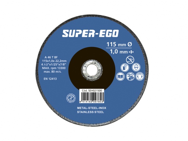 Отрезные диски Super-Ego Super-Cut для металла и нержавеющей стали